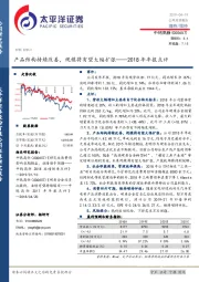 2018年年报点评：产品结构持续改善，规模将有望大幅扩张
