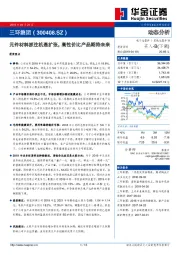 元件材料抓住机遇扩张，高性价比产品期待未来