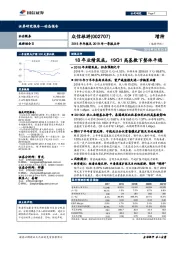 2018年年报及2019年一季报点评：18年业绩筑底，19Q1高基数下整体平稳