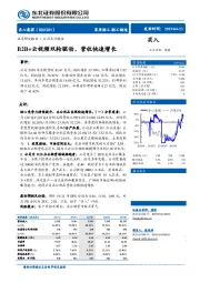 B2B+云视频双轮驱动，营收快速增长