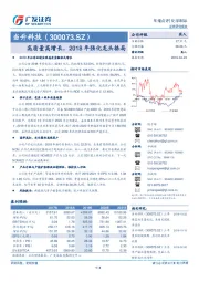高质量高增长，2018年强化龙头格局
