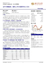 全年业绩靓丽,整体上市打造国际化工巨头
