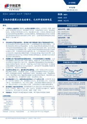 2019年一季报点评：负极和涂覆膜业务高速增长，毛利率望逐渐恢复