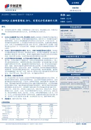 2019年一季报点评：2019Q1生猪销量增速20%，有望充分受益猪价大涨