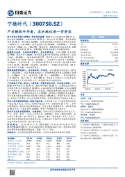 产业链执牛耳者，龙头地位进一步夯实