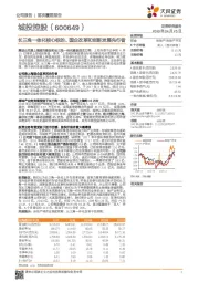 长三角一体化核心标的、国企改革和创新发展先行者