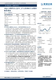 19Q1业绩同比+225%，扩大采购助力业绩持续高增速