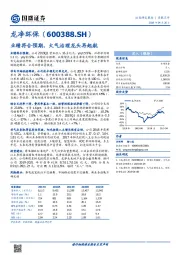 业绩符合预期，大气治理龙头再起航