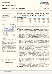 18年报点评：GMV+65%，应收账款改善，快速成长依旧，白牌电商，星辰大海