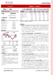 18年业绩创新高，预计19年Q1为全年低点