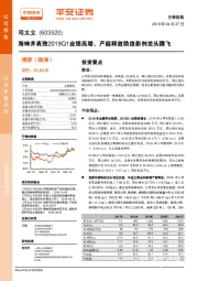 海神并表致2019Q1业绩高增，产能释放助造影剂龙头腾飞