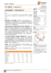 业绩持续高增长，双轮驱动前景广阔