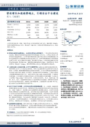 营收增长加速趋势确立，引领安全中台建设