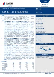 2018年报及2019年一季报点评：毛利率提升，公司竞争优势逐渐凸显