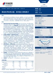 2018年报及2019一季报点评：渠道改革效果显著，盈利能力持续提升
