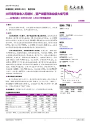 2018年年报点评：大环境导致收入无增长，资产减值导致业绩大幅亏损