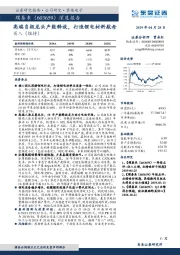 高端负极龙头产能释放，打造锂电材料航母