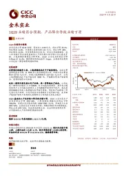 1Q19业绩符合预期，产品降价导致业绩下滑