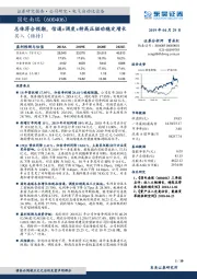 总体符合预期，信通+调度+特高压驱动稳定增长