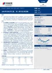 2018年报及2019一季报点评：全球布局逐步完善，收入增长表现亮眼