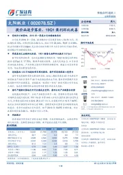 提价函逐步落实，19Q1盈利环比改善