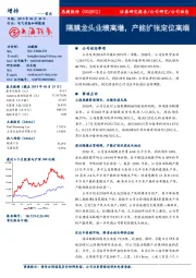 隔膜龙头业绩高增，产能扩张定位高端