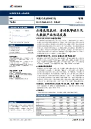 2018年年报及2019年一季度点评：业绩表现良好，看好数字娱乐及大数据产业长远发展