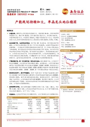 产能规划持续加大，单晶龙头地位稳固