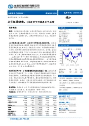 公司经营稳健，Q4油价下行拖累全年业绩