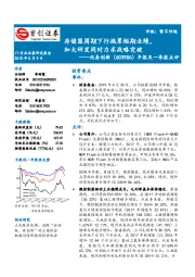 年报及一季报点评：存储器周期下行拖累短期业绩，加大研发同时力求战略突破