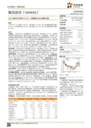 19Q1营收同比增长39.22%，并购重组开启业绩新引擎