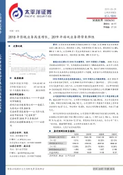 2018年影视业务高速增长，2019年游戏业务将带来弹性