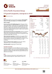 FYP growth disappoints; downgrade to HOLD