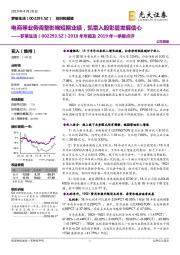 2018年年报及2019年一季报点评:电商等业务调整影响短期业绩,凯雷入股彰显发展信心