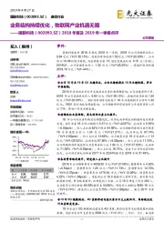2018年报及2019年一季报点评:业务结构持续优化,物联网产业机遇无限