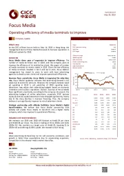 Operating efficiency of media terminals to improve