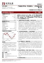 季报点评:产销提升带动一季度增长,二季度盈利有望上行