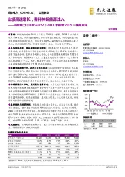 2018年报暨2019一季报点评：业绩高速增长，期待神皖能源注入