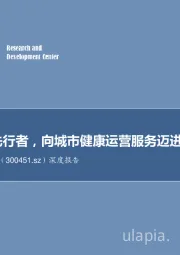 深度报告:医疗IT先行者,向城市健康运营服务迈进