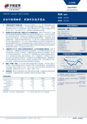 跟踪分析报告：启动可转债融资，前期布局逐步落地