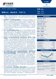 调研报告:凝聚共识,推动改革,冲刺千亿