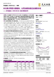 重大事项点评：中大英才高管大额增持，公司治理改善迈出重要步伐