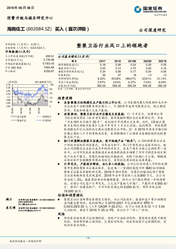 整装卫浴行业风口上的领跑者