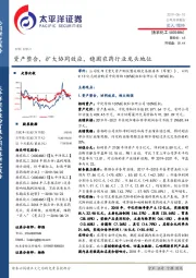 资产整合，扩大协同效应，稳固农药行业龙头地位