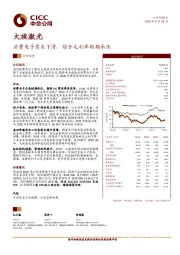 消费电子需求下滑，综合毛利率短期承压