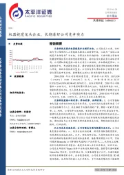 机器视觉龙头企业,长期看好公司竞争实力