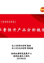 华鲁恒升产品分析梳理