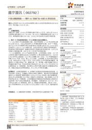 中报业绩超预期——海外4G市场扩张+全球5G推进拉动