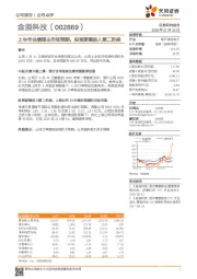 上半年业绩超出市场预期，投资逻辑进入第二阶段