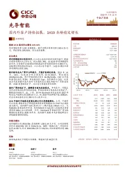 国内外客户持续拓展，1H19业绩稳定增长